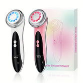 Appareil Massage Visage 4-en-1 Femme - Dispositif Beauté Portable Rechargeable USB Soins Peau