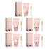 Avant après masque peel-off collagène - Soin raffermissant anti-rides K-beauty - Traitement visage hydratant