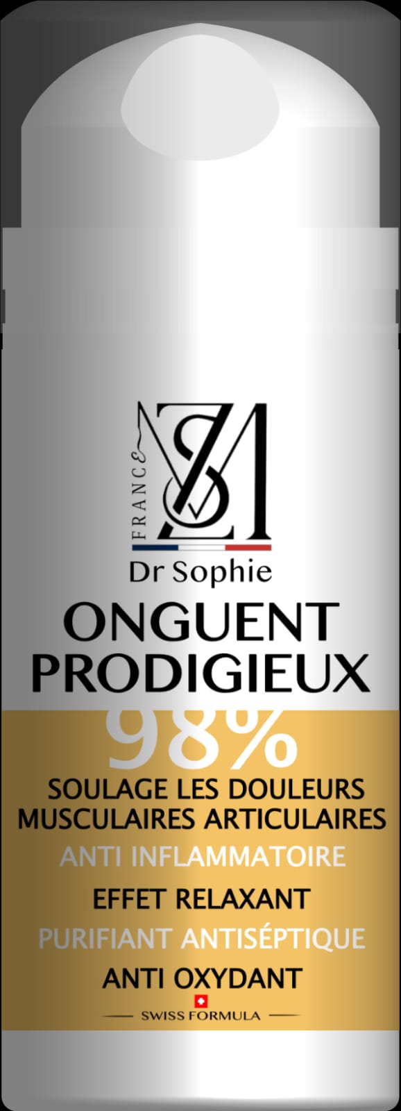 Baume musculaire anti-inflammatoire Onguent Prodigieux 100ml - Soulagement naturel douleurs