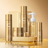 Coffret soin visage collagène Katune 12 pièces - Kit complet hydratant raffermissant anti-âge
