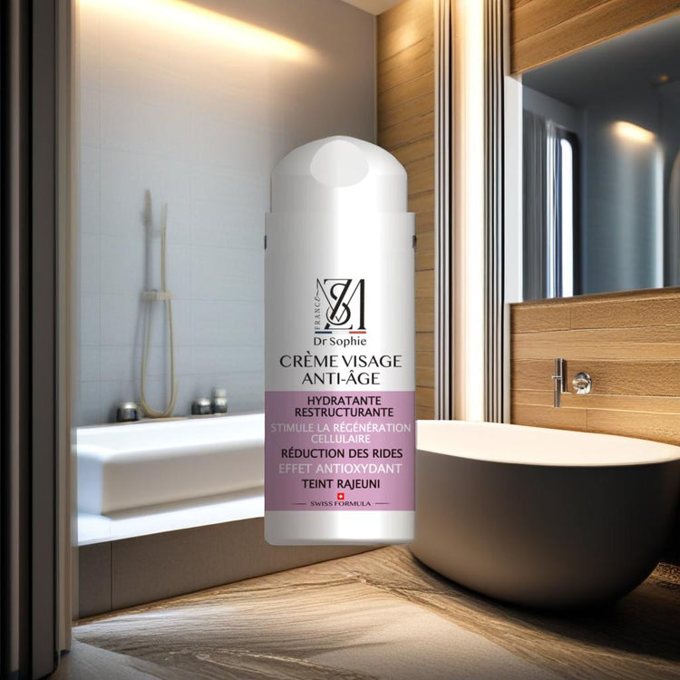 Crème régénérante bio anti-âge 100ml - Condensé jeunesse intense traitement visage naturel