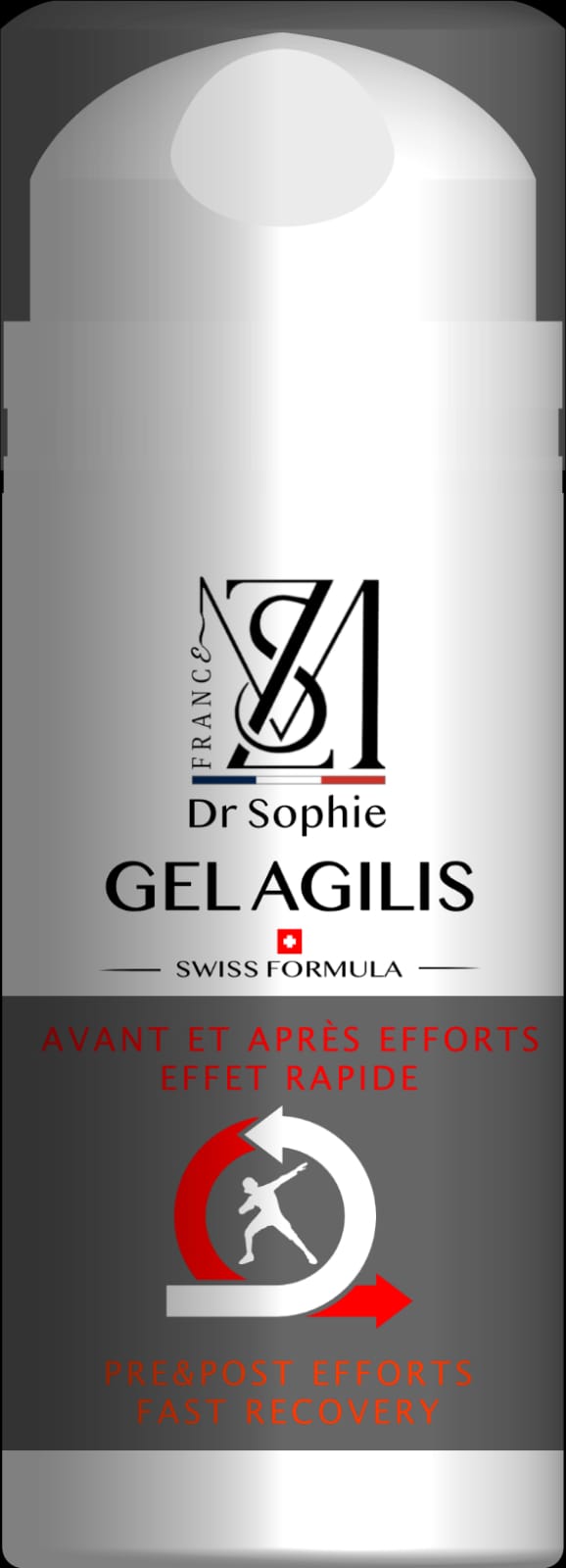 Gel Agilis récupération musculaire 100ml - Soin arnica menthol naturel après effort