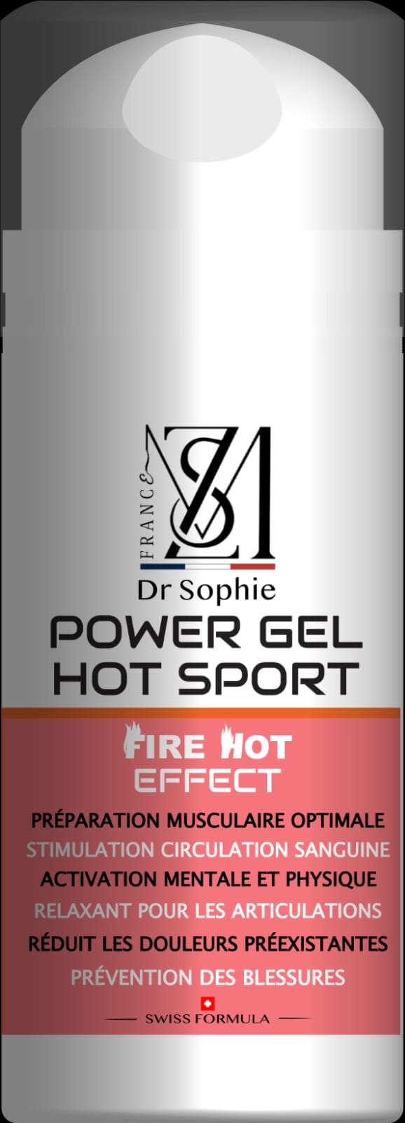 Gel chauffant musculaire sport 100ml - Préparation intense échauffement sportif
