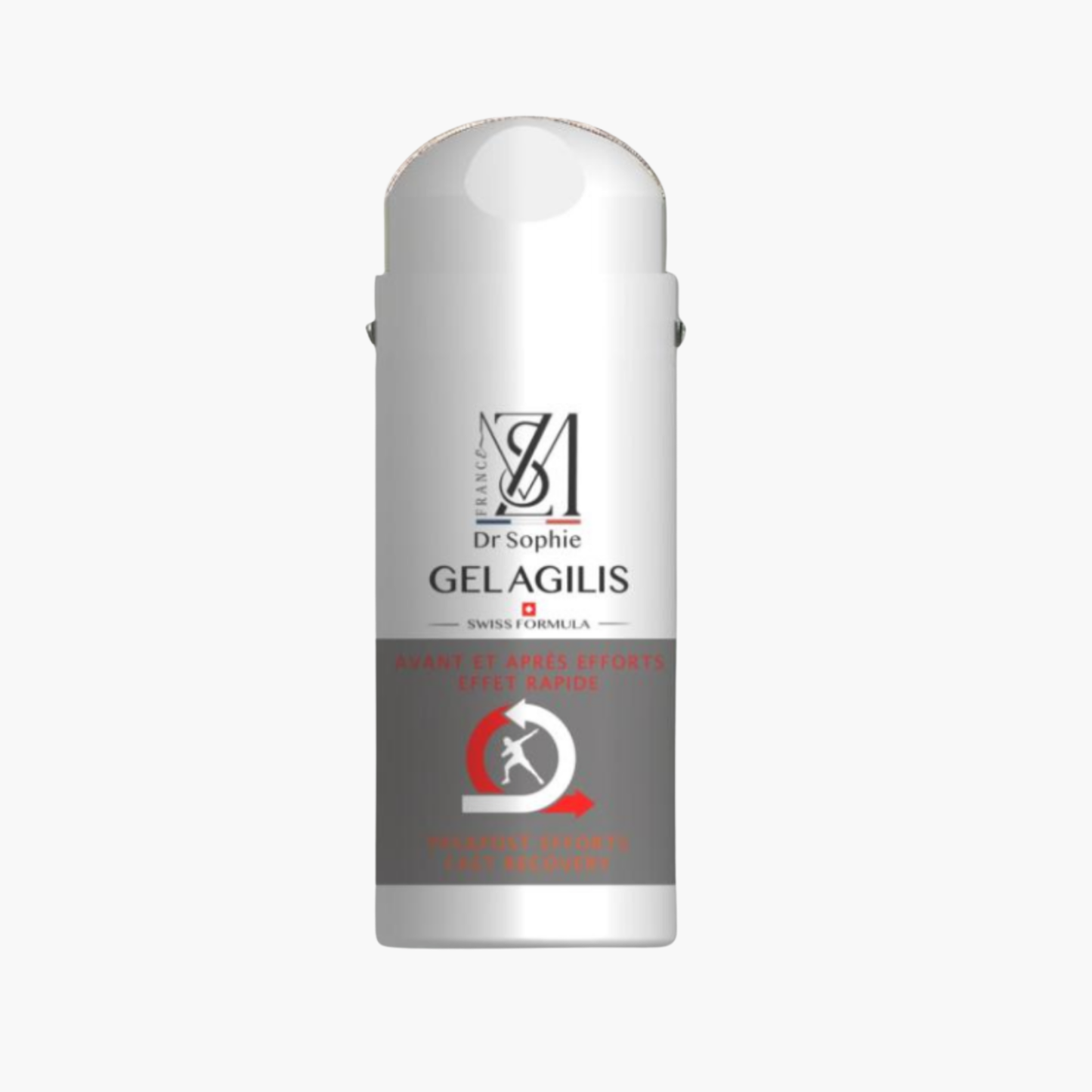Gel récupération musculaire GEL AGILIS 100ml - Arnica montana et menthol naturel avant après effort fabrication française