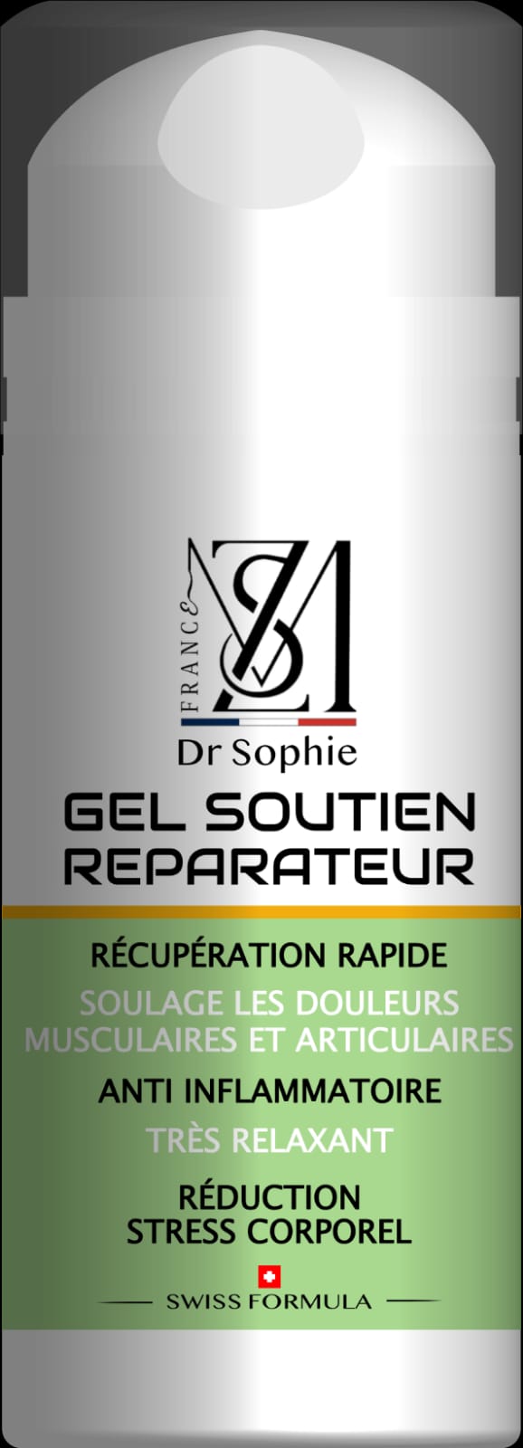 Gel réparateur anti-inflammatoire 100ml - Traitement naturel douleurs musculaires et articulaires