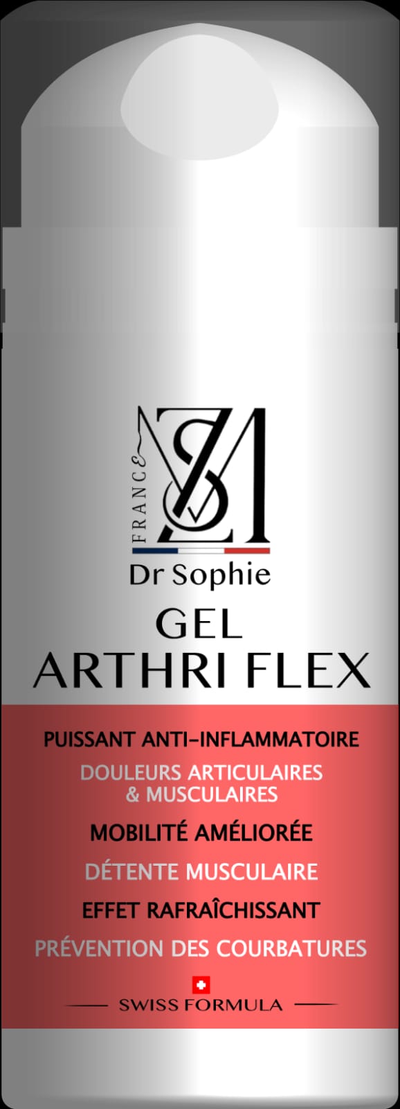 Gel refroidissant Arthriflex 100ml - Soin anti-inflammatoire soulagement douleurs articulaires