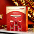Masseur facial multifonction 4 modes vibration rouge et doré - Appareil beauté visage cou yeux - Dispositif anti-âge raffermissant