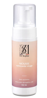 Mousse nettoyante visage bio 150ml aloe vera - Purifiante douce peaux sensibles naturelle