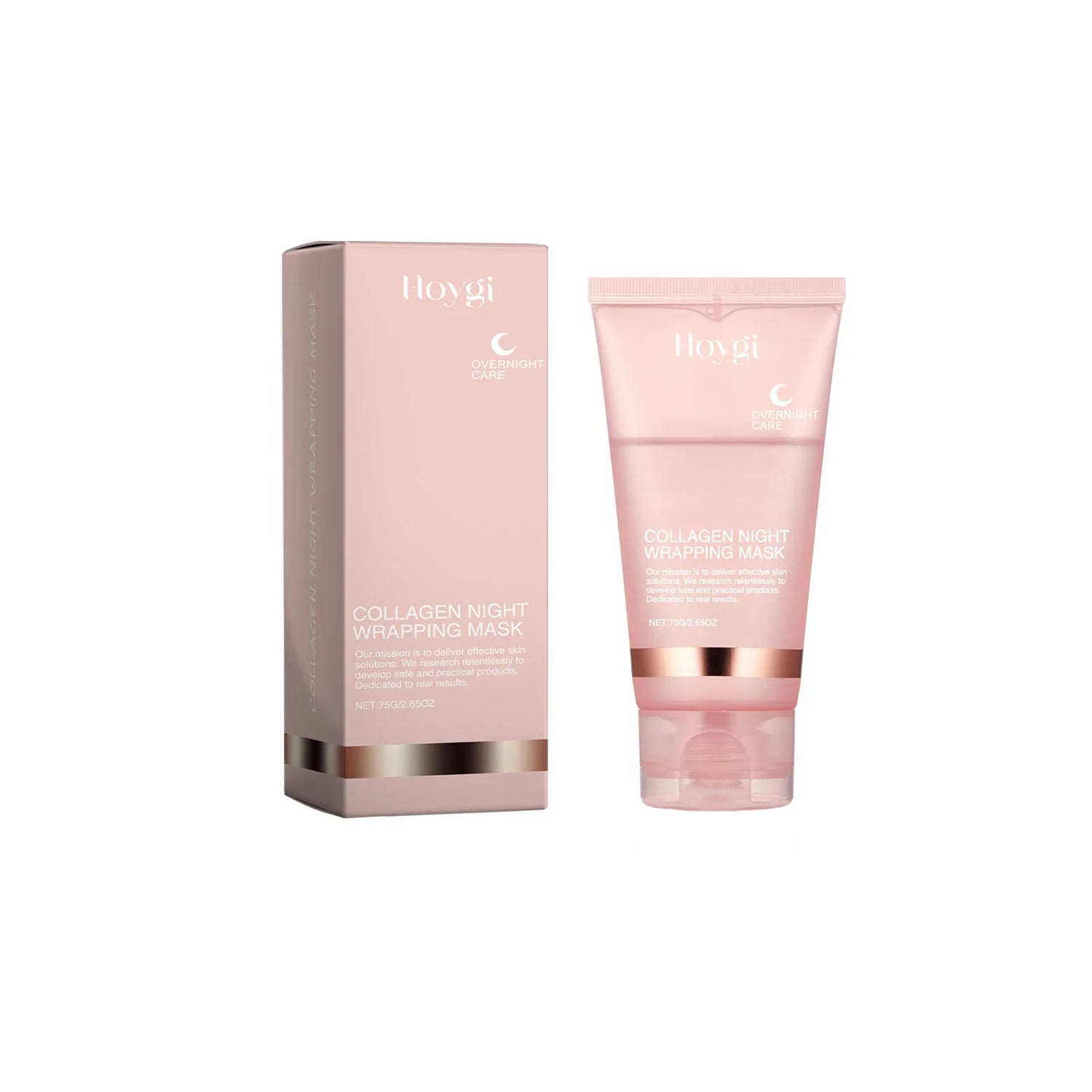 Packaging masque peel-off collagène K-beauty - Soin visage hydratant anti-rides raffermissant - Masque à arracher