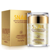 Pot crème anti-âge bave escargot collagène - Soin visage contour yeux anti-cernes - Traitement hydratant anti-rides