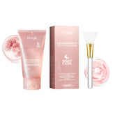 Retrait masque peel-off collagène - Soin anti-rides raffermissant K-beauty - Traitement visage hydratant