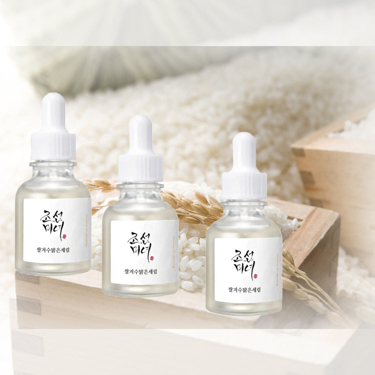 Sérum Beauty of Joseon au riz et alpha-arbutin 3x30ml - Soin hydratant repulpant à l&