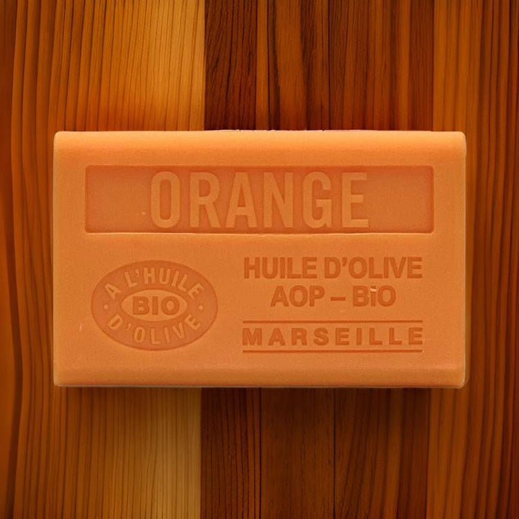 Savon naturel bio parfum orange et huile d&