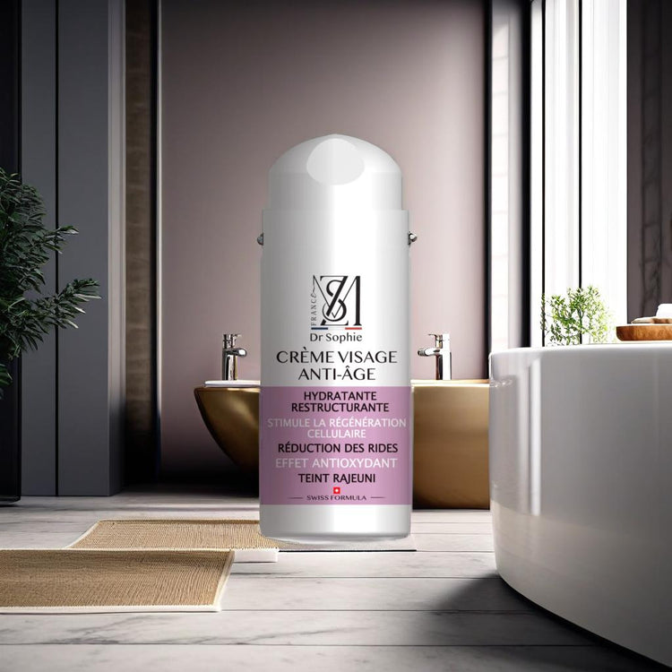 Soin anti-âge bio régénérant 100ml - Crème visage condensé jeunesse intense naturelle