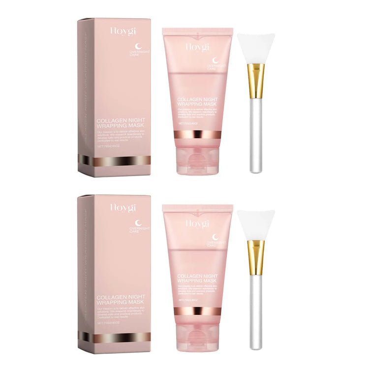 Texture masque peel-off collagène - Soin raffermissant anti-rides hydratant K-beauty - Masque visage à arracher