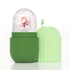Utilisation rouleau glace facial silicone - Massage beauté anti-poches raffermissant - Outil réutilisable sans formaldéhyde