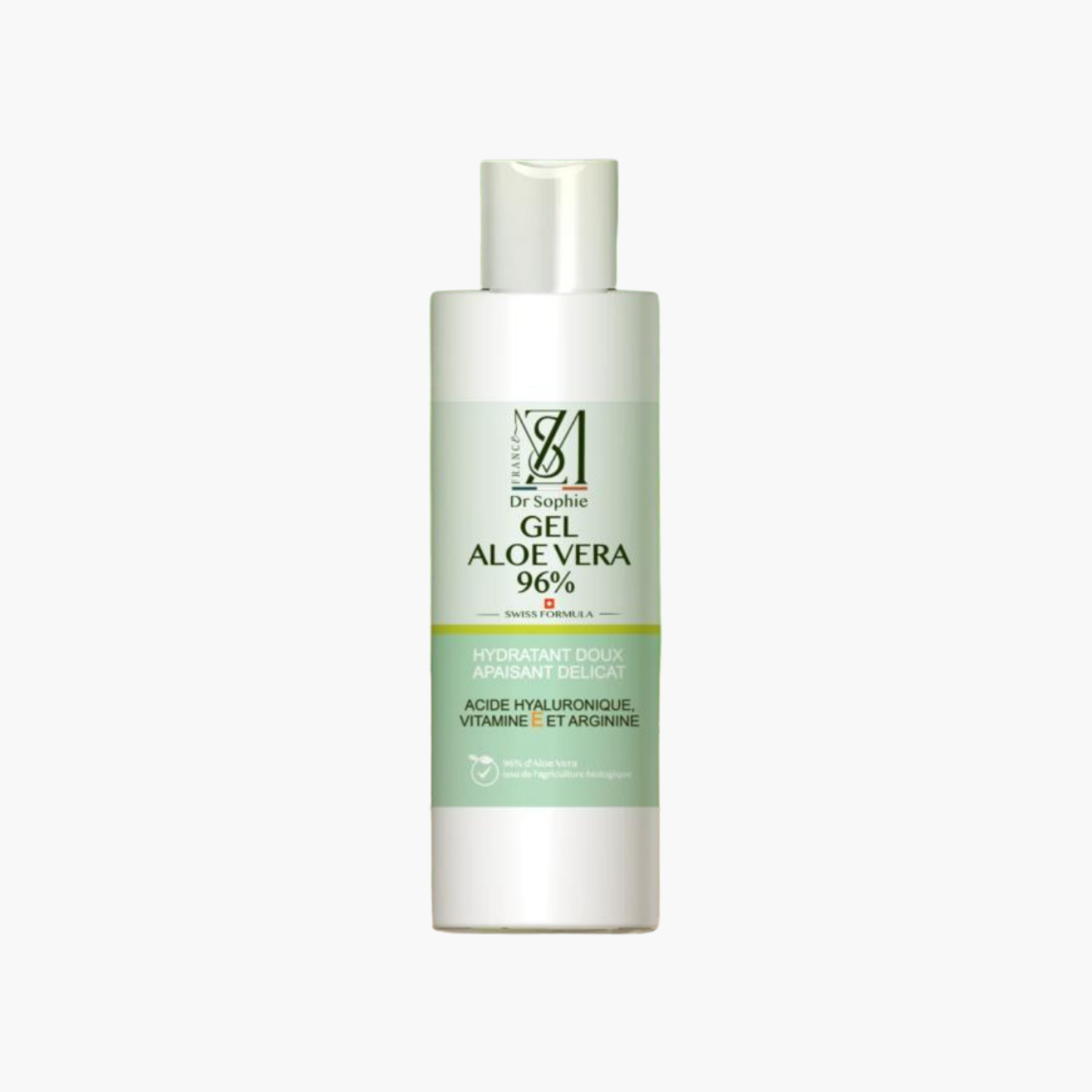 Aloe Vera and Hyaluronic Acid Moisturizing Gel 250ml - Vitamin E and Arginine