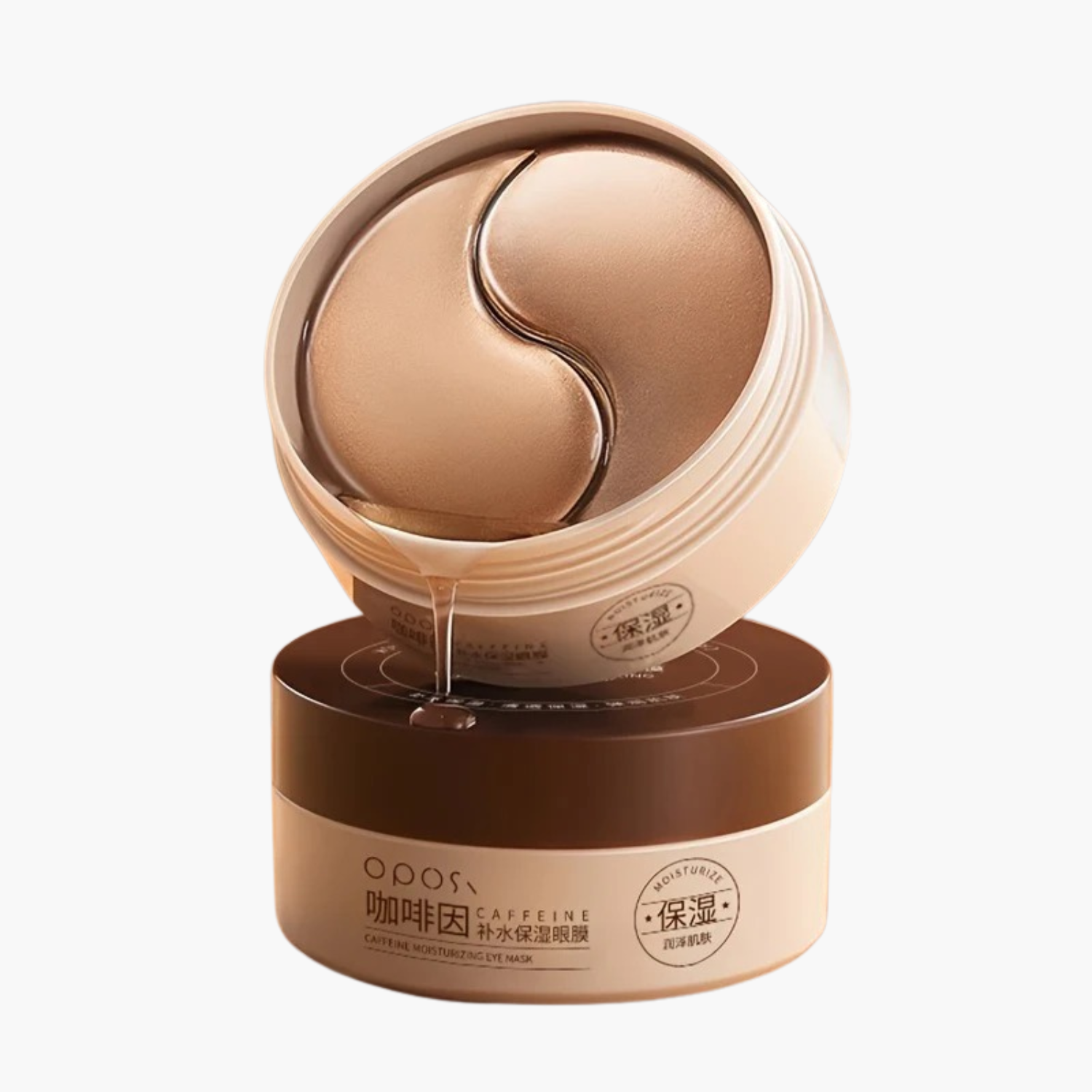 Application_masque_yeux_Oposi_caf_ine_peptide_-_Patchs_gel_raffermissants_acide_hyaluronique_-_Soin_anti-