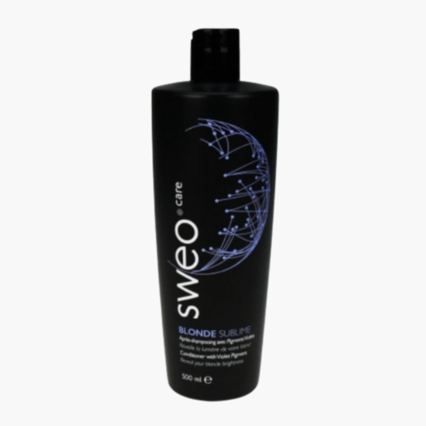 Après-shampoing cheveux blonds BLONDE SUBLIME - Pigments violets neutralisants démêlant reflets jaunes professionnel fabrication française
