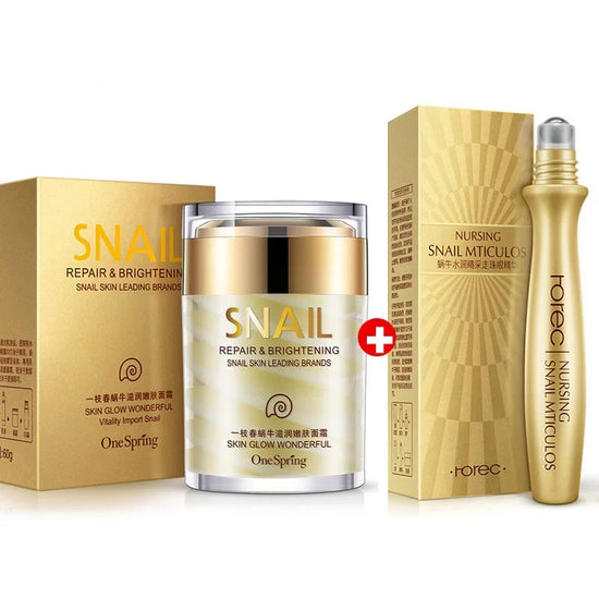 Crème anti-âge bave d&