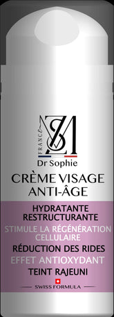 Crème anti-âge bio régénérante 100ml - Soin visage condensé jeunesse effet liftant
