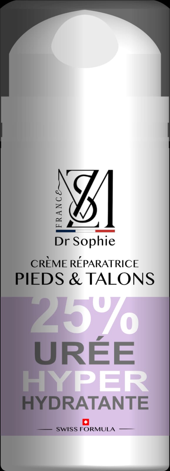 Crème pieds talons fissurés 100ml - Soin réparateur beurre karité urée hydratation intense
