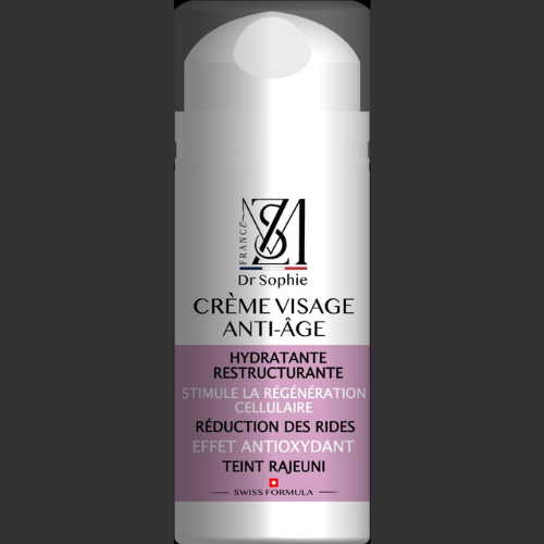 Crème régénérante anti-âge bio 100ml - Condensé jeunesse intense soin visage naturel
