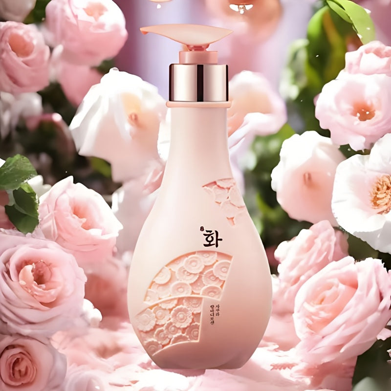 Flacon lotion corps fleur de cerisier 250ml niacinamide - Soin hydratant K-beauty - Lait corporel éclaircissant
