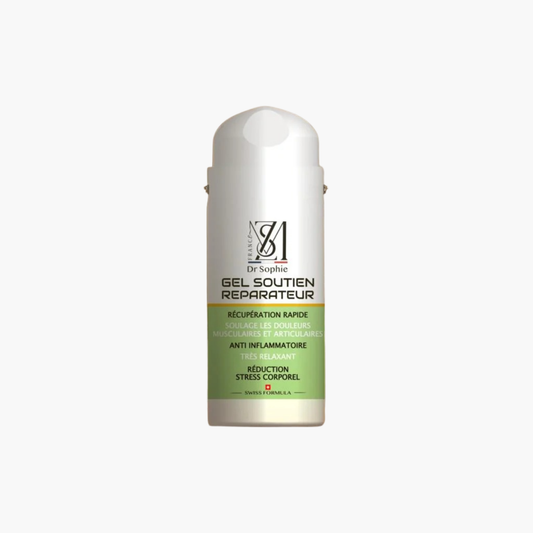 Gel anti-inflammatoire douleurs musculaires 100ml - Soutien réparateur naturel gaulthérie arnica camphre menthol fabrication française
