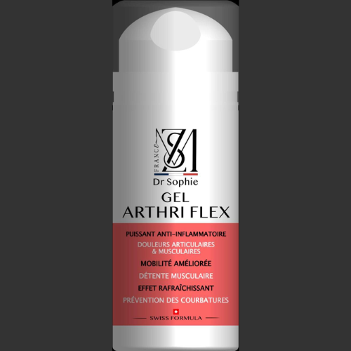 Gel anti-inflammatoire refroidissant Arthriflex 100ml - Soulagement articulaire et musculaire pénétrant
