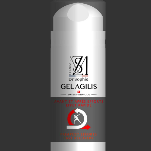 Gel récupération musculaire Gel Agilis 100ml - Arnica et menthol naturel soulagement sportif
