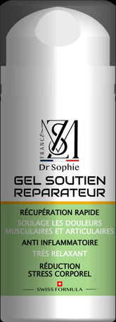 Gel réparateur anti-inflammatoire 100ml - Traitement naturel douleurs musculaires et articulaires
