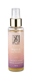 Huile pailletée corps et cheveux bio 100ml - Jojoba argan effet satiné doré illuminateur
