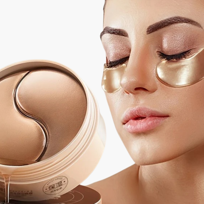 Masque contour yeux 60 pièces caféine peptide Oposi - Patchs gel raffermissants acide hyaluronique collagène - Hypoallergéniques anti-cernes