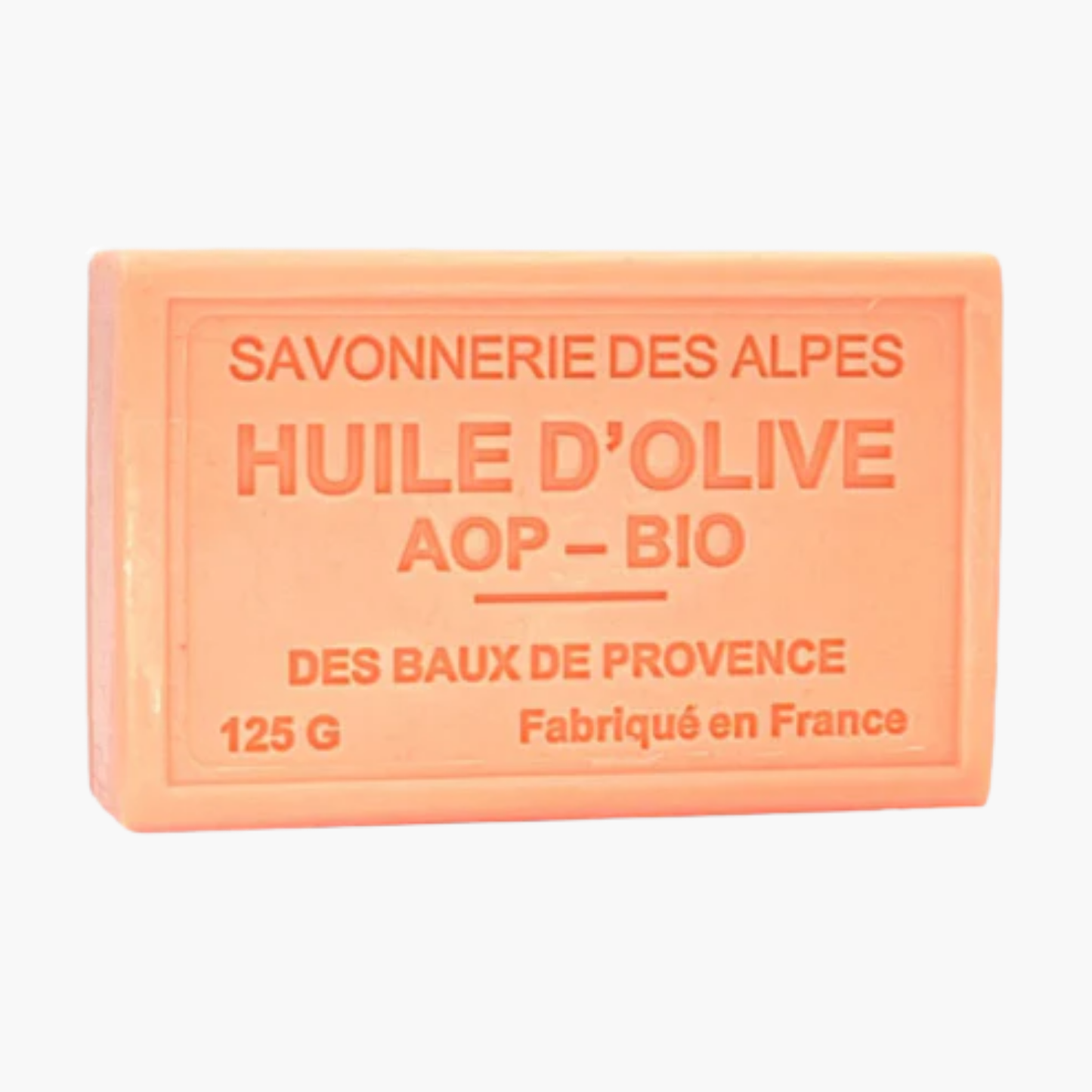 Savon artisanal bio huile d'olive AOP jasmin Provence - Cosmétique naturel hydratant 125g saponification à froid floral

