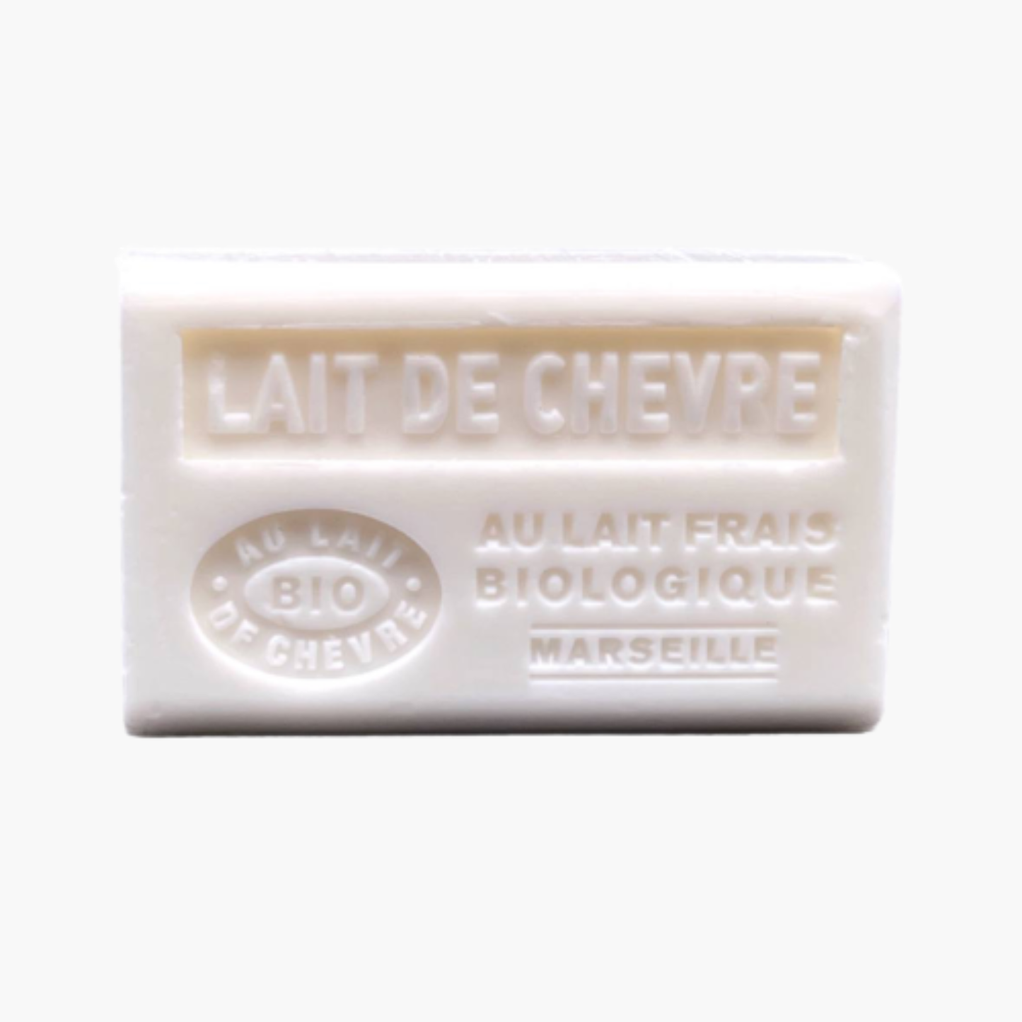 Savon bio artisanal à l'huile d'olive AOP et lait de chèvre - Fabrication provençale naturelle 125g