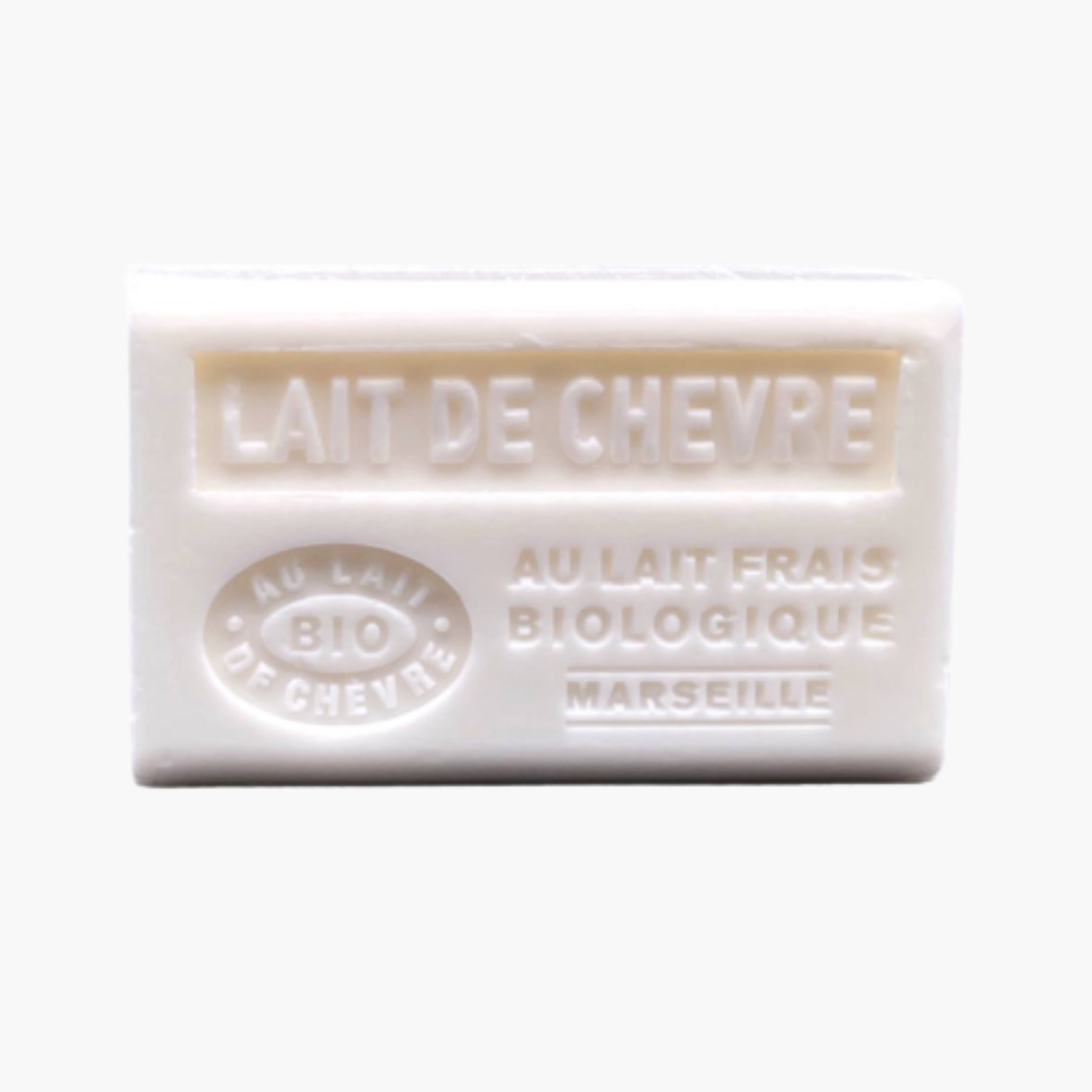 Savon bio artisanal à l'huile d'olive AOP et lait de chèvre - Fabrication provençale naturelle 125g