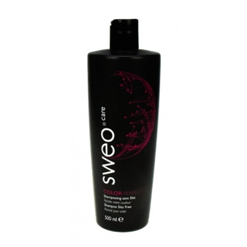 Shampoing Révélateur Couleur COLOR PERFECT SWEO CARE avec Poudre Diamant Sans Sulfate - Shampoing professionnel cheveux colorés protection et éclat
