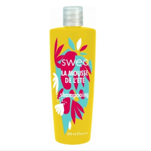 Shampooing Après-Soleil SWEO SUN avec Protection UV et Réparation Cheveux - Soin professionnel cheveux abîmés soleil mer chlore
