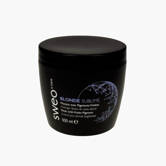 Masque Cheveux Blonds BLONDE SUBLIME SWEO CARE - Éclat et Neutralisation Jaune - SMZ DR SOPHIE